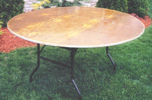 Image of a 60 inch Round Table