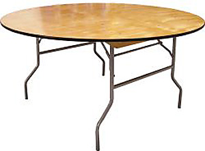 Image of a 72 inch Round Table